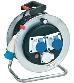 ABC TOOLS E 1068 3050 Avvolgicavi per uso industriale AVVOLG. 50 m 230V 3 POLI CEE, Multicolore