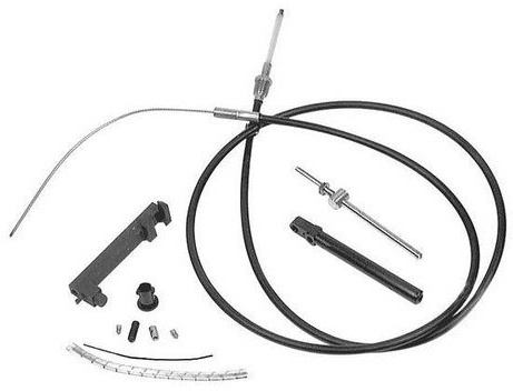Alpha ONE Lower Shift Cable KIT Compatible with All Alpha Drives 1978 and Newer, Mercury Marine MERCRUISER 865436A02, 19543A10, 19543A8