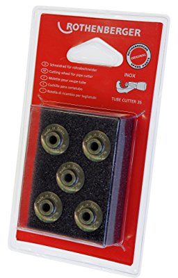 ROTHENBERGER Schneidrad, TC 35+TC 30 Pro+ TC 42 XL, Inox1 VPE, 5 Stück | 070056D | Schneidrad, Edelstahlrohre