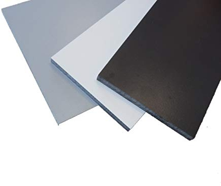 alt-intech Fassadenplatte Balkonplatte HPL Verschiedene Größen und Farben + Zubehör (1000 x 500 x 6 mm, Graphit grau)