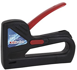 Cofan Graffatrice e pistola sparachiodi manuale Standard | Per graffe nº 53 da 6, 8, 10, 12 e 14 mm di lunghezza | Chiodi M15 e W15 da 15 mm