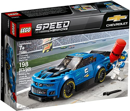 LEGO Speed Champions Auto da Corsa Chevrolet Camaro ZL1, Macchine da Corsa da Collezione, 75891
