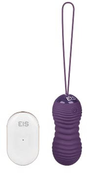 EIS, 'Stoßendes Vibro-Ei, 8,7 cm', mit Fernbedienung, hautfreundliches Silikon, wiederaufladbar, wasserdicht