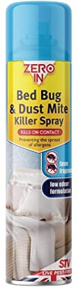 Zero in Bed Bug & Dust Mite Killer Spray