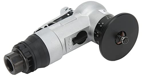 Mini Smussatrice Pneumatica Testa di Taglio in Acciaio Al Tungsteno a 5 Velocità Ingresso Aria Manuale a 45 Gradi per Taglio Quadrato e Rotondo (Stile europeo)