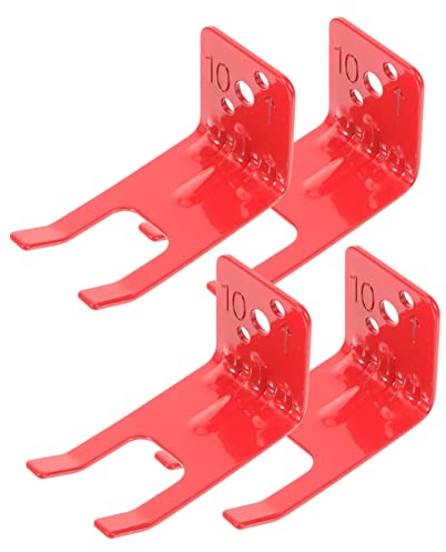 IWOWHERO 4stücke Teiliges Set Wandhalterung Für Feuerlöscher Förmiger Mit Zubehör Für Büro Und Zuhause Praktisch Und Langlebig Installieren