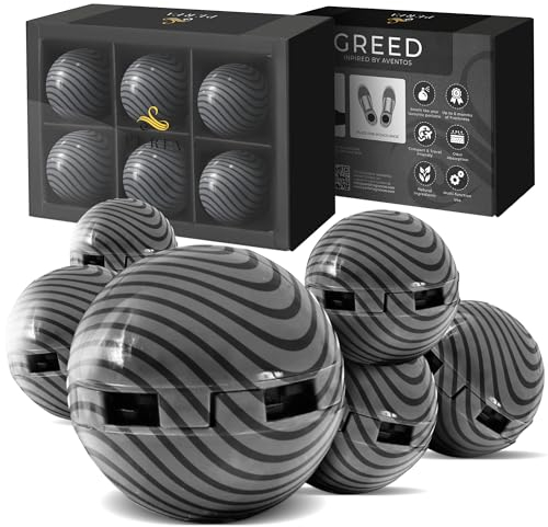 Aventos Premium-Schuh-Deodorierer (6er-Pack) | Parfüm-inspirierte Schuh-Deodorierbälle | ersetzt schlechte Gerüche | Mehrzweck-Geruchsbeseitiger für Schuhe, Schrank und Taschen von Perfa