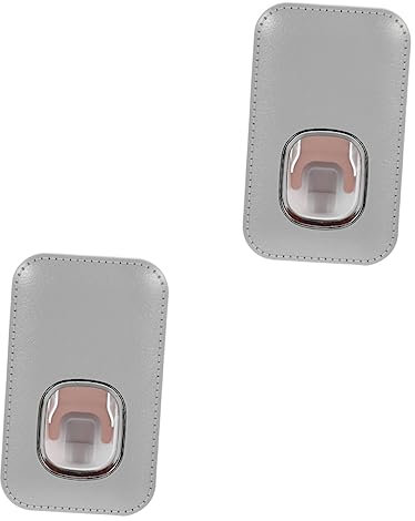 CAXUSD 2St Automatische Zahnpastapresse Gesichtsreiniger-Quetscher praktische Zahnpastapresse zahnpastaspender Kinder Toothpaste Dispenser Gerät zum Auspressen von Zahnpasta Pu Grey