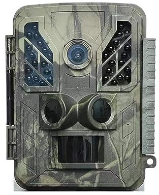 WESLNN 32MP 4K HD Trappole for fotocamera da caccia all'aperto for giochi di fauna selvatica con controllo Wi-Fi(No WIFI)