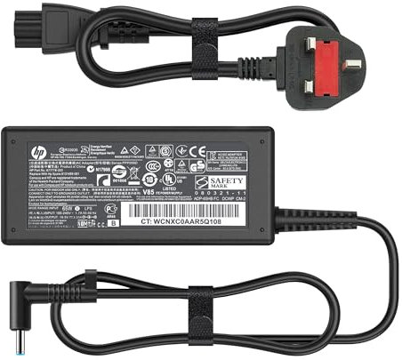 vencoss 65W Laptop Charger Compatible With HP Pavilion x360 14 15 17 Envy 13 15 X360 Elitebook 840 G5,Compatible With HP Zbook 14u G4 G5 15u 15 G3 ProBook Chromebook Stream Spectre Power Cord