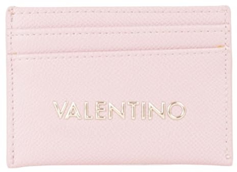 Valentino portacarte Delia Re Credit Card Case Cipria rosa