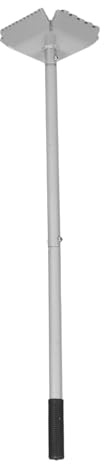 Milisten Manual Trash Compactor Stainless Steel Garbage Can Compactor Quick Trash Compaction Reduce Waste Volume Silver Plastic Accessory for Office Maintaining Cleanliness
