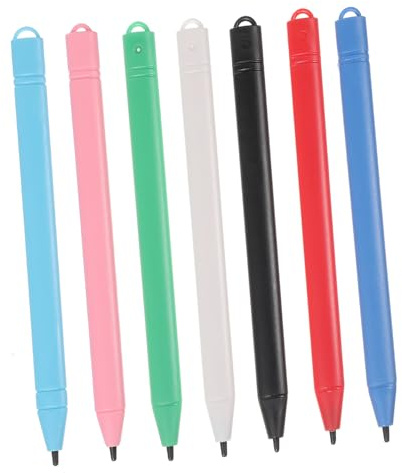 TOBBOMEY LCD Writing Tablet Stylus Pen for Children Sturdy Plastic Design Not Easy to Break Or Deform Assorted Color