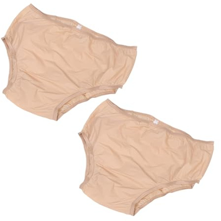 minkissy 2stücke Erwachsenen Windelhosen aus Waschbarem Eva-material Auslaufsichere Wiederverwendbare Windelüberhosen Wasserdichte Slips für Gebrauch zu Hause