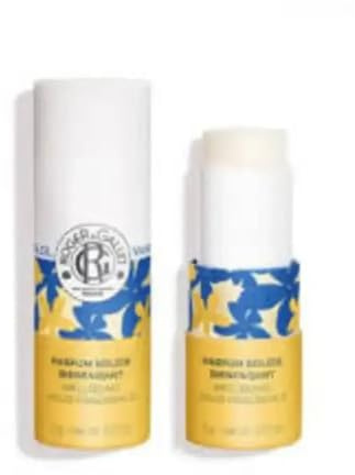 Roger&Gallet – Perfume Sólido Vanille Soleil en barra – Floral ambarado gourmand – Relajante, adictivo – Formato mini para todo el día – Vainilla, jazmín, ylang-ylang, haba tonka – Perfume sin alcohol