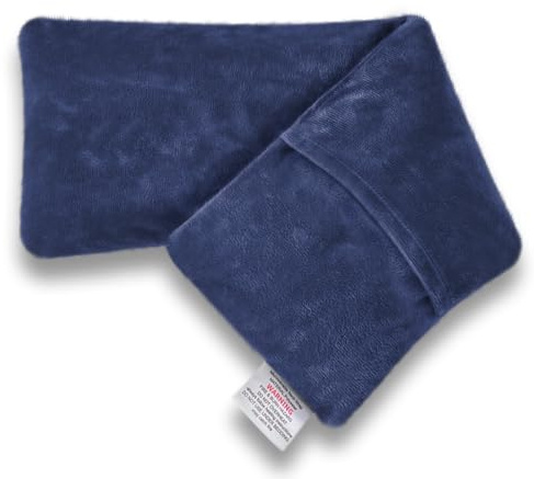 UNCN Coussin Chauffant du cou Cervicales Micro Onde - housse amovible | Bouillotte Micro-Onde, graine de lin,noyaux cerises