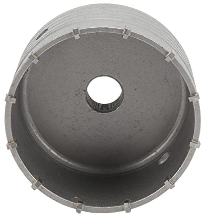 TOPINCN Broca Sacanúcleos de Pared Delgada de Carburo Cementado para Perforación Duradera en Ladrillo y Hormigón, Plateada, 4,1 Pulgadas, 1 Unidad
