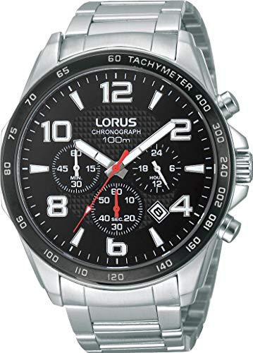 Lorus Men's Analogue Quartz Watch with Stainless Steel Strap – RT351CX9