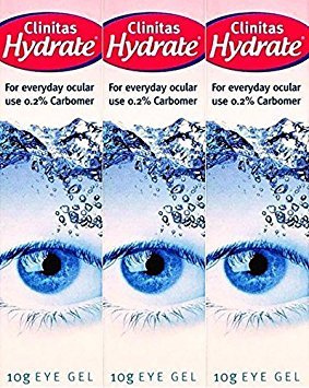 Clinitas Hydrate Liquid Eye Gel 10g x 3 Packs