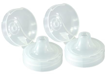 Greiner 2 x Sportverschluss für Tritan,- u. Polycarbonatflaschen Trinkdeckel Trinkdeckel Flip Top