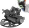 Yeelan Clip per fotocamera in lega di alluminio, staffa per fotocamera, clip da cintura per supporto per fotocamera con viti da 1/4 di pollice, per Fotocamera DSLR SLR, zaino, treppiede, cintura