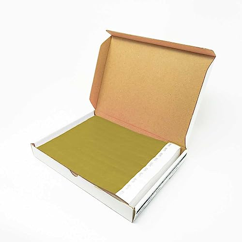 ID&C 1000-Pack Gold Tyvek Wristbands – Durable, Waterproof, Tamper-Proof Bands for Crowd Control & Events