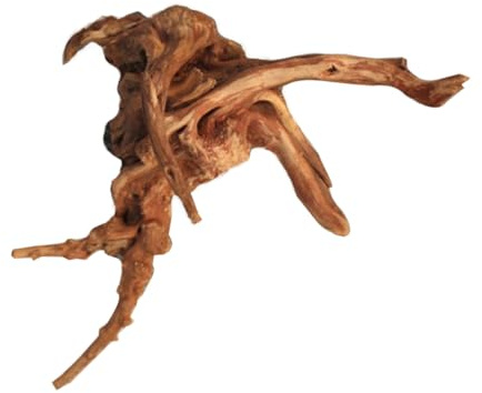 Toddmomy Natural Wood Mini Rhododendron Tree Roots Aquarium Decor Outdoor Landscape Ornament Random Style