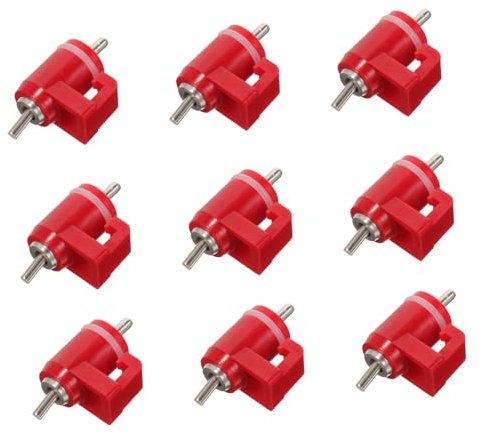 PAMINGONO 10stücke Hühnertränke Nippel Für Geflügel Automatische Wasserzufuhr Für Küken Enten Wachteln Professionelle Wasserversorgungssysteme Für Zuhause Und Landwirtschaft