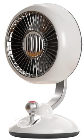 Katutude Desk Fan, Mini USB Fan Quiet Portable Fan 3 Adjustable Speeds Table Fan Small Powerful Rechargeable Fan for Home Office Travel