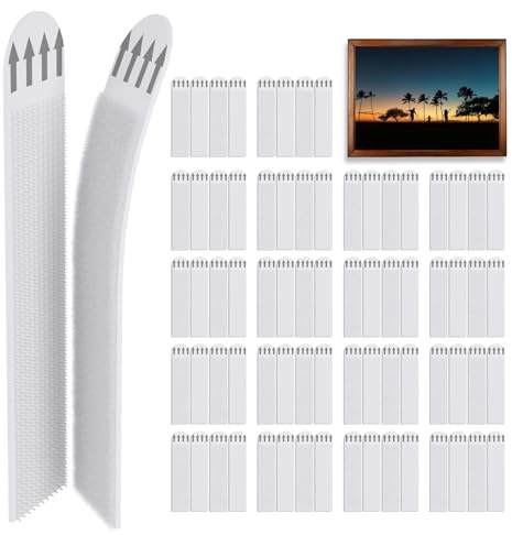 Picture Hanging Strips, Large Adhesive Hook & Loop Wall Stickers for Picture Hanging,Heavy Duty Wall Hanging Strip No Tool Without Nail,Removable Damage Free Frame Hanging Strip for Home Decor (36)