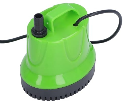 1189 GPH Tauchwasserpumpe, 100 W, Wasserbrunnenpumpe mit Hübschem Design und Keramikmotor für Teichaquarien, Doppelnutzung, Intelligenter Trockenheizschutz (EU-Stecker 220-240 V)