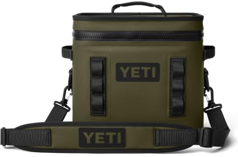 YETI Hopper Flip 12 Medium Cool Bag | Portable Cool Bag for Lunch on the Go, Fits 24 Cans or 7 kg Ice, ColdCell Insulation, Leakproof Hydrolok Zip