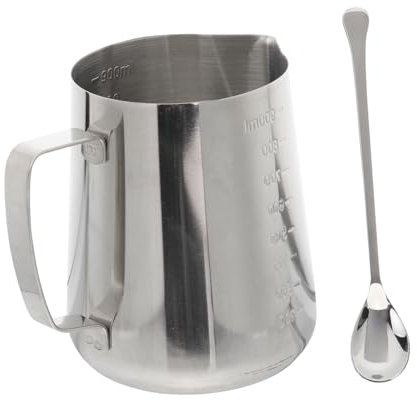 LIFKOME Stainless Steel Scaled Trawling Cup Spoon for DIY Candle Making Frothing Cup Measuring and Spoons for Coffee