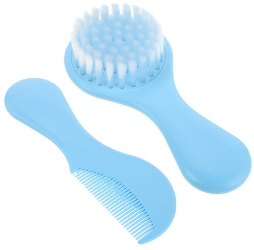 EPIGEIST Comb Grooming Kit Comb for Hair Brush Newborn Cradle Cap Brush for Boy Girl Soft for Newborn Hair for Cradle Cap Care
