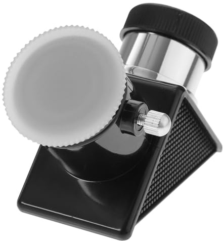 Espejo 0.965 Pulgadas Diagonal de 90 Grados para Telescopio | Prisma Imagen , Ajuste para Ocular y Tubo 0.965 Pulgadas, Incluye Tornillo, Negro Varios estilos