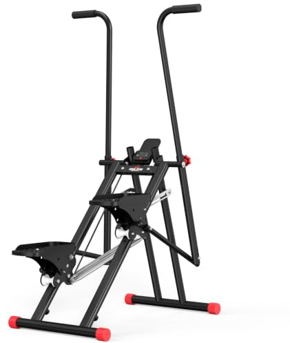 RELIFE REBUILD YOUR LIFE Stepper Fitness Casa Plegable, Maquina de Subir Escaleras con Resistencia Ajustable, Máquina de Cardio para Fitness para Entrenamiento de Todo el Cuerpo