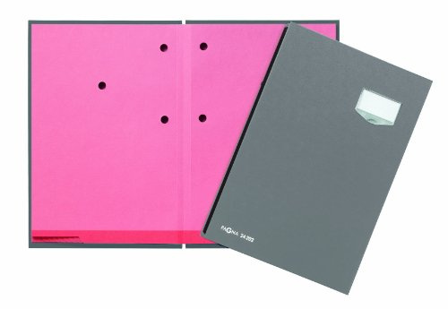 Pagna Unterschriftsmappe 20-teilig Eco grau
