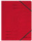 Herlitz Eckspannmappe Quality, A4, Karton, rot, 5 Stück