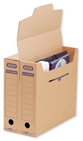 12 ELBA tric system Archivboxen Schmal / 8,0 x 34,1 x 31,5 cm