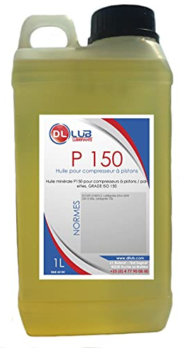 DLLUB - Huile COMPRESSEUR MINÉRALE P 150-1 Litre