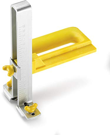 AUSONIA COUPE-PLAQUE TRUSQUIN COUPE-DALLES COUPE PLAQUE DE PLÂTRE DE 17 CM AVEC MANCHE EN BOIS, LONGUEUR DE LA COUPE RÉGLABLE DE 2 À 12 CM