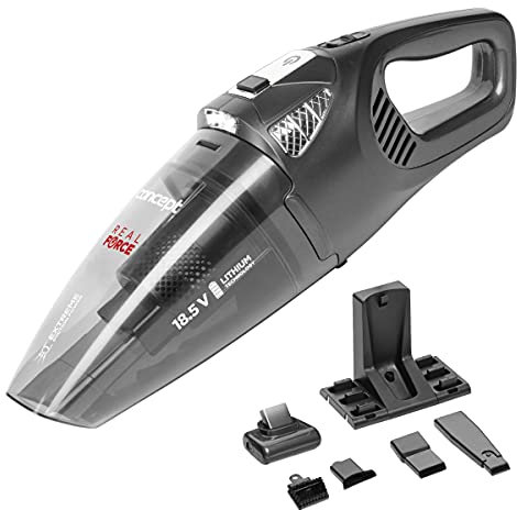 Concept VP4380, Aspirapolvere a Mano VP4380 Real Force 18,5 V, Black, 0.45 Liters