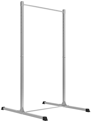 Klimmzugstangen Ziehen Sie Den Balken-Fitnessstation, Einstellbare Höhen-Zieh-Tauchstation, Multifunktions-Heimstärke- Training Fitness-Trainingsstation, Last 300kg (Color : Silver)