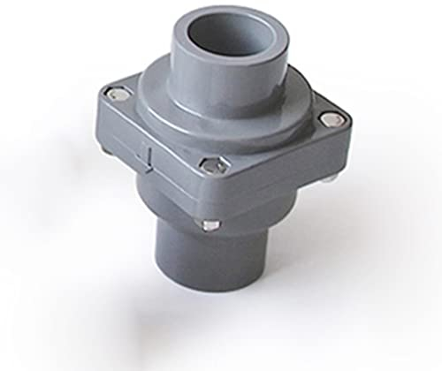 1 Stück UPVC-Klappen-Rückschlagventil, Abflussrohr, Wasserpumpe, Anti-Reflow, Anti-Geruch, Rückschlagventil-Anschluss, For Gartenbewässerungsarmaturen, 25–110 Mm ( Color : Grey , Size : Inner Dia.90mm