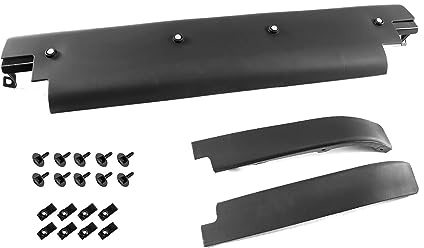 Front Spoiler Air Dam 3 Piece Kit Compatible with 1997-2004 Corvette LS1 LS6