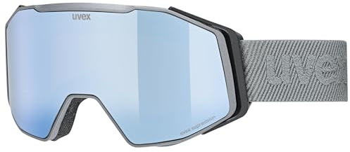 uvex gravity FM, Skidglasögon unisex, rhino matt/ice-orange, one size