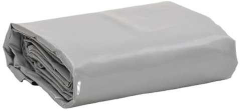 vidaXL Abdeckplane Grau 1,5x10 m 650 g/m²