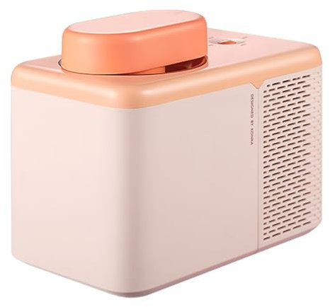 Machine À Glace Intelligente pour La Maison, Sorbetière Électrique, Sorbetière Automatique, Production De 90 Minutes, Deux Vitesses en Option, Capacité du Réservoir De 500 ML, pour Yaourts