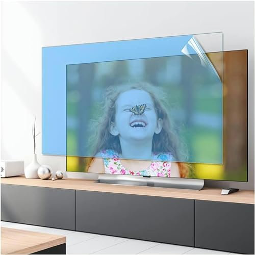Protector De Pantalla para TV De 70-75 Pulgadas con Filtro De Protección Ocular Que Bloquea La Luz UV Y Azul De 380 A 495 NM, para LCD, Led, OLED 4K Y HDTV De 7,75