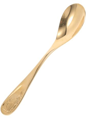 TOPPERFUN Cartoon Spoon Serving Spoon Soup Ramen Noodle Dessert Use at Home Banquet as Cutlery Food Serving Tableware